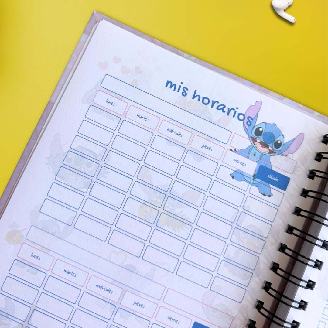 Stitch Cuaderno de Apuntes