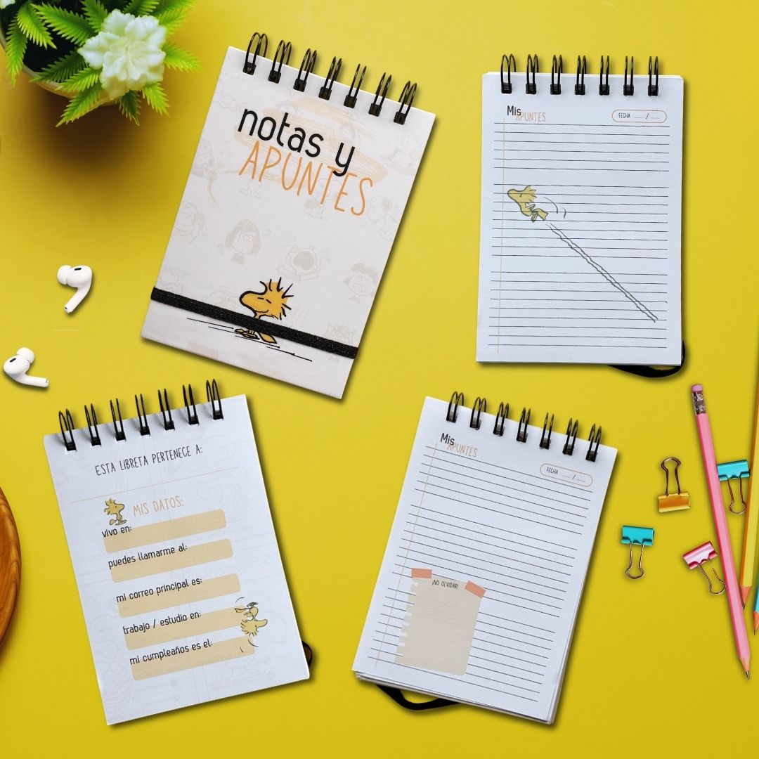 Snoopy Libreta de Notas Mini