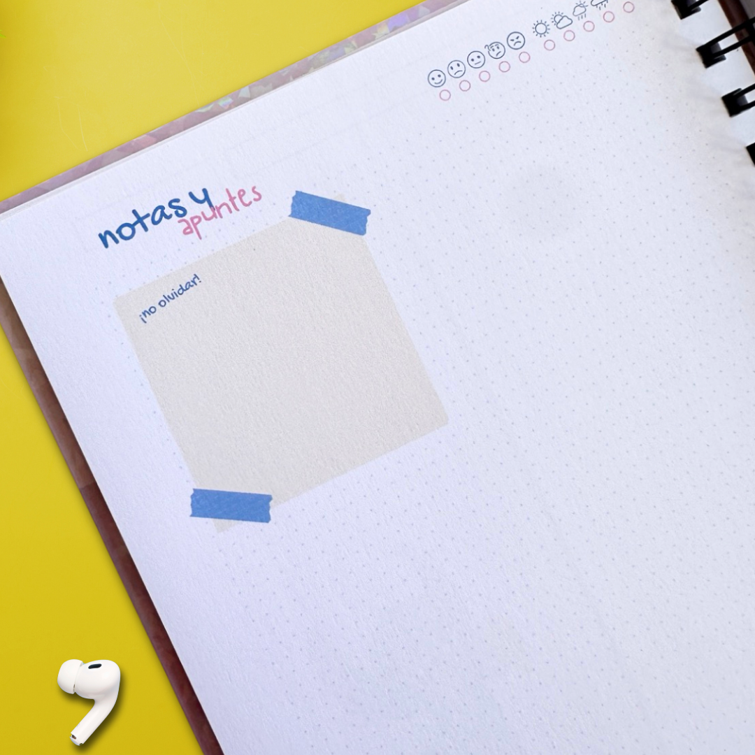 Stitch Cuaderno de Apuntes