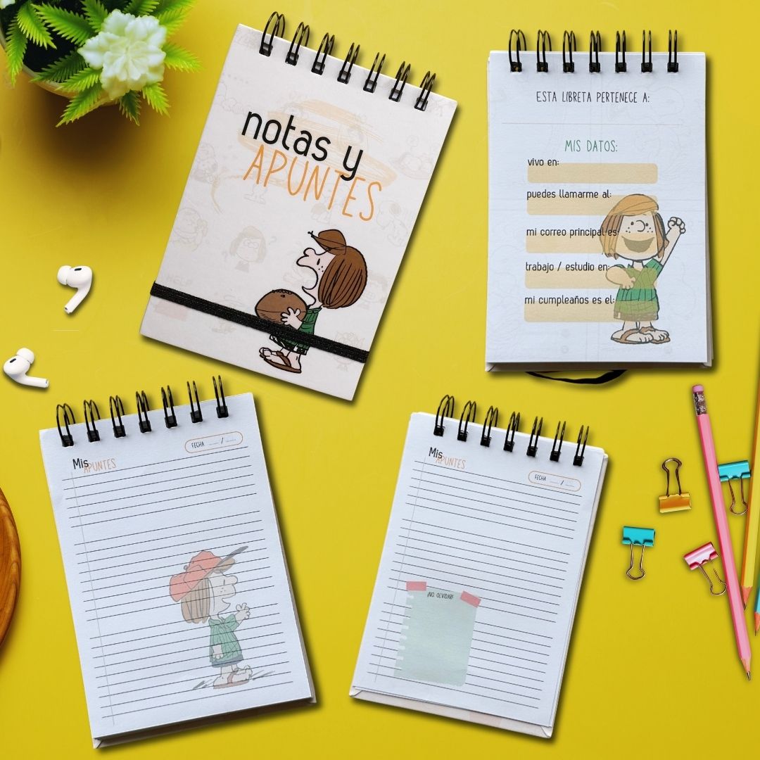 Snoopy Libreta de Notas Mini