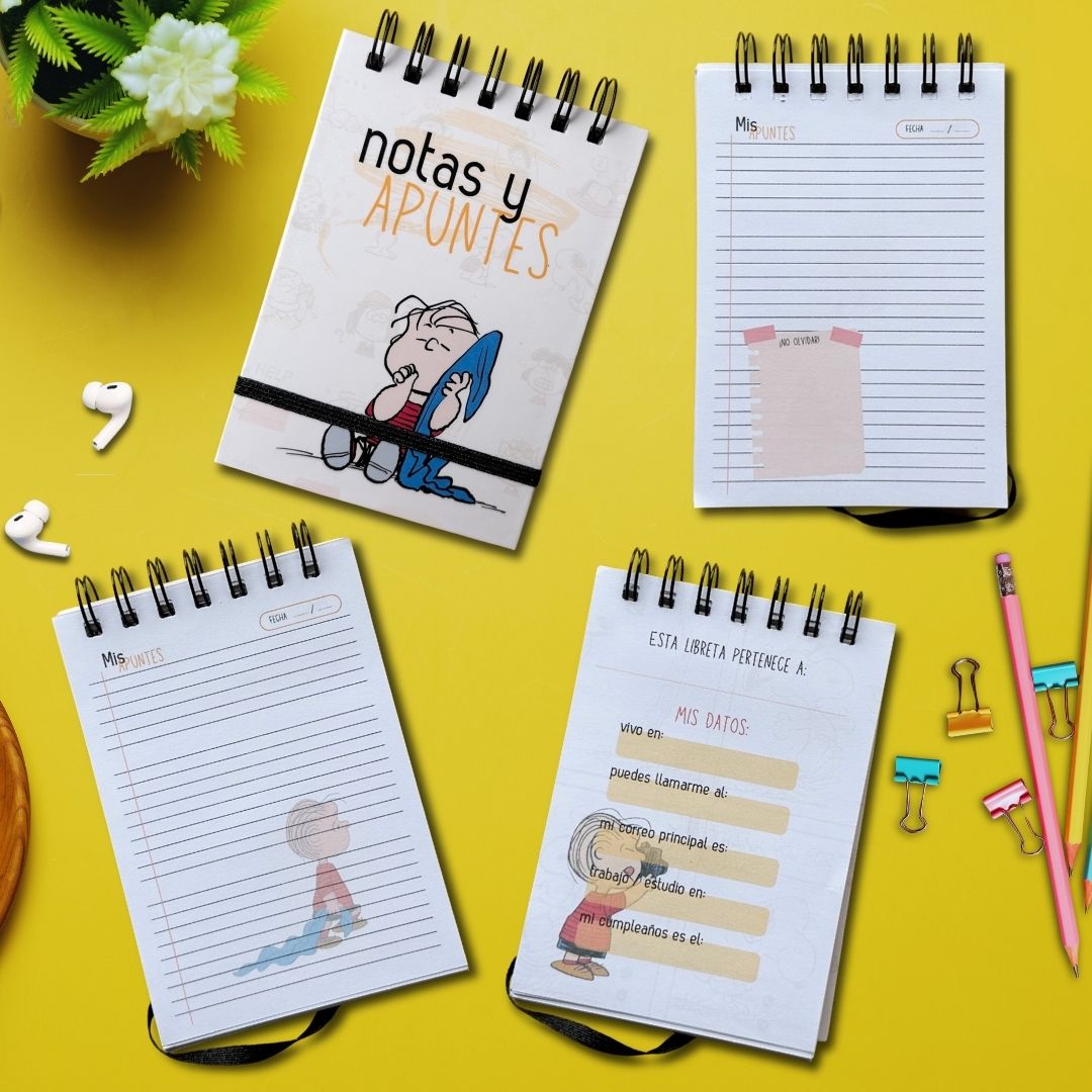 Snoopy Libreta de Notas Mini
