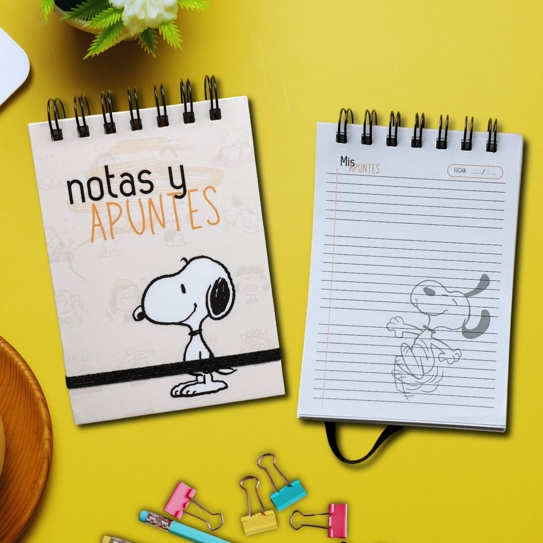 Snoopy Libreta de Notas Mini