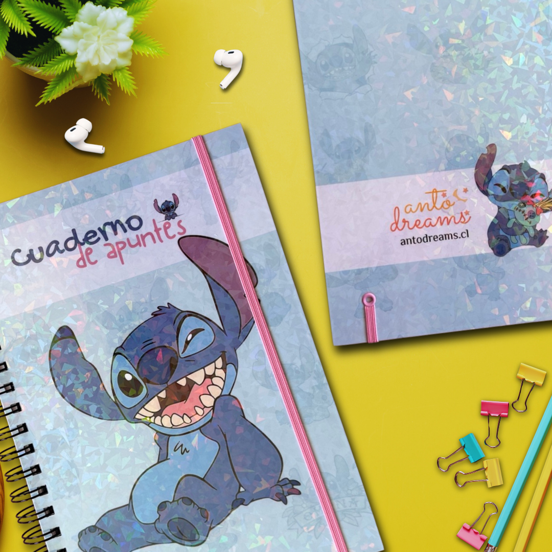 Stitch Cuaderno de Apuntes
