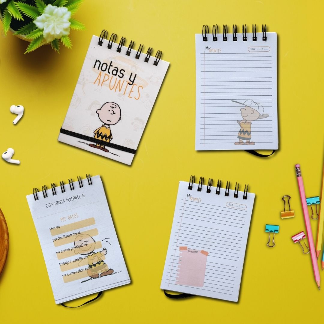 Snoopy Libreta de Notas Mini