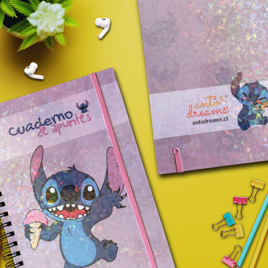 Stitch Cuaderno de Apuntes