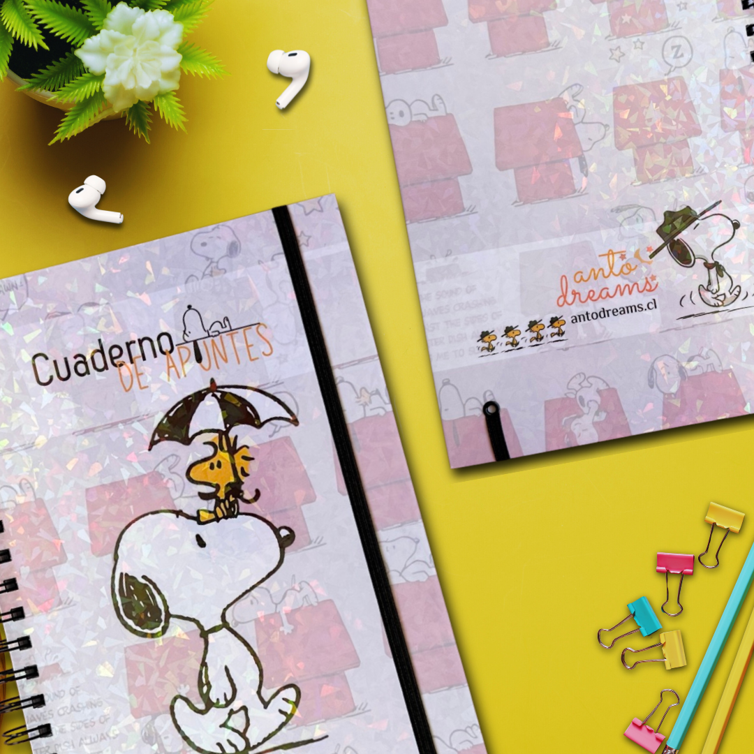 Snoopy Cuaderno de Apuntes