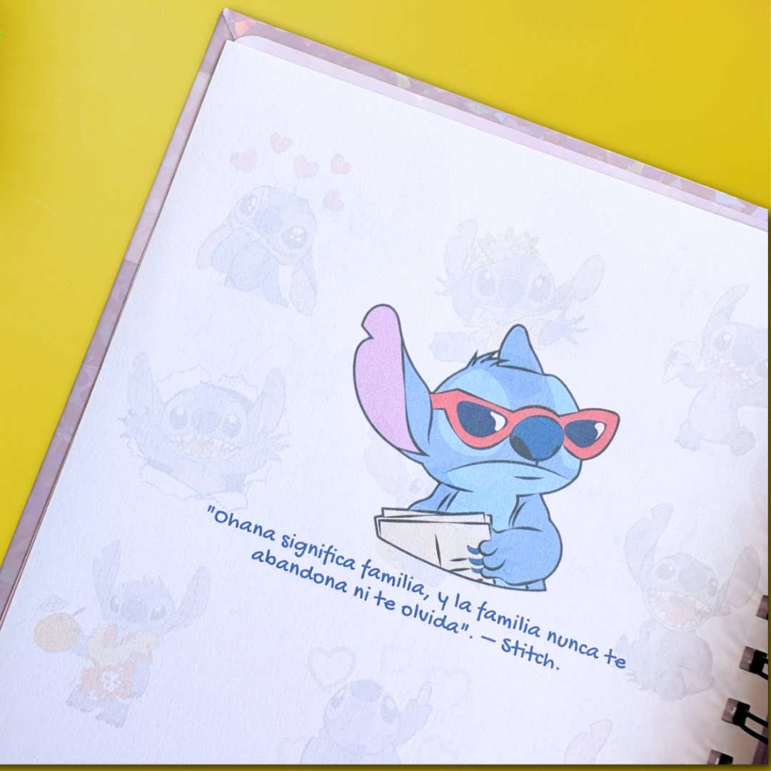 Stitch Cuaderno de Apuntes