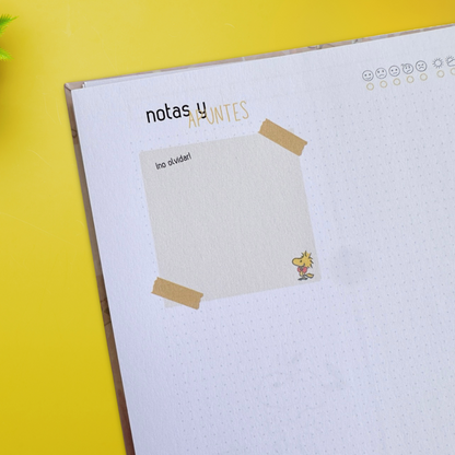 Snoopy Cuaderno de Apuntes