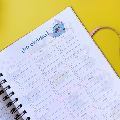 Stitch Cuaderno de Apuntes