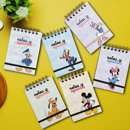 Disney Libretas de Notas Mini