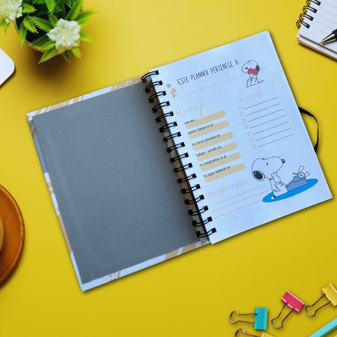 Snoopy Planner Semanal