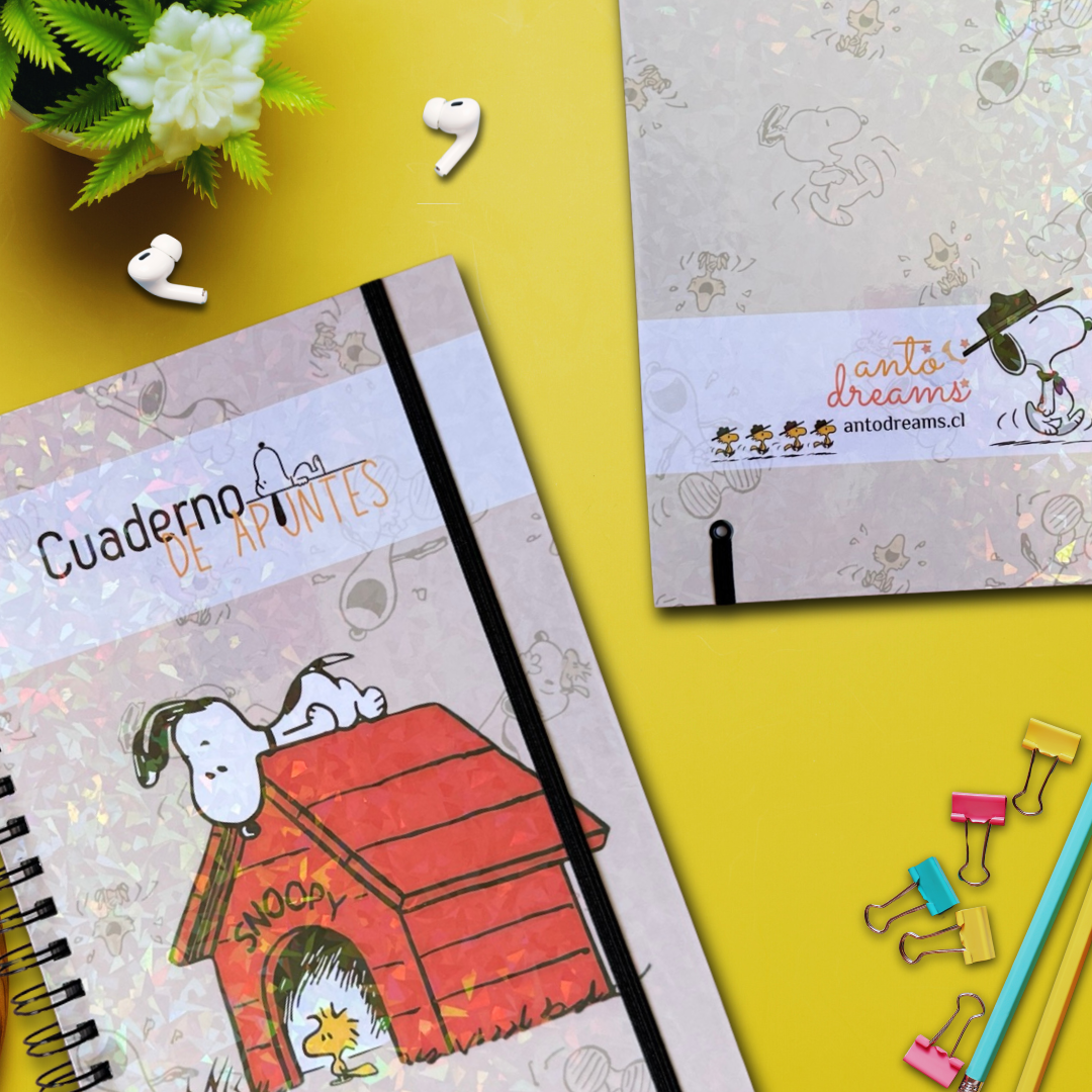 Snoopy Cuaderno de Apuntes