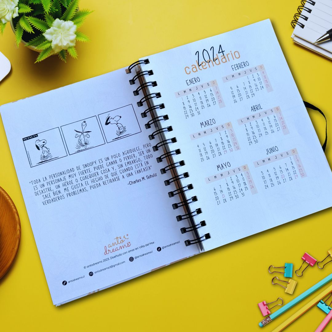 Snoopy Planner Semanal