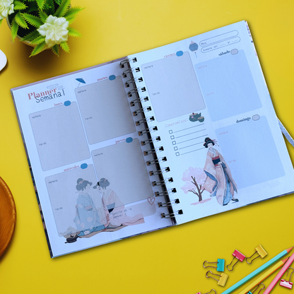Ukiyo-e Planner Semanal