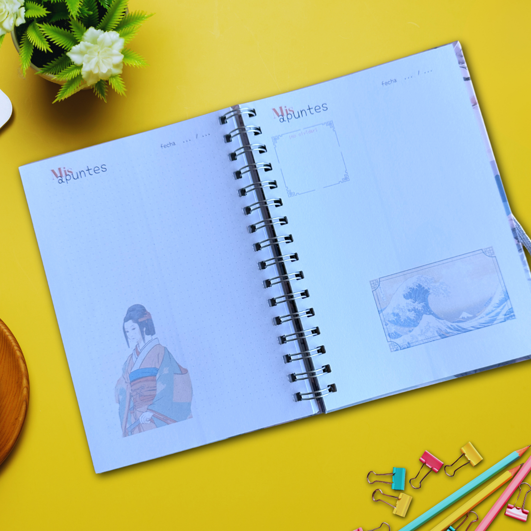 Ukiyo-e Planner Semanal
