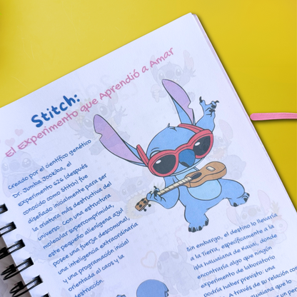 Stitch Cuaderno de Apuntes